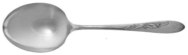 Cherie (Silverplate, 1957) Solid Smooth Casserole Spoon