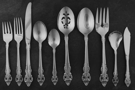 Cherbourg (Stainless, Community) 45 Piece Starter Set