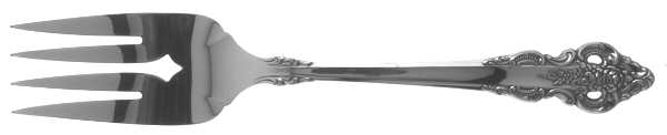 Cherbourg (Stainless, Community) Medium Solid Cold Meat Serving Fork