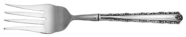 Cherie (Stainless) Cold Meat Fork Large, Stainless Tines HC