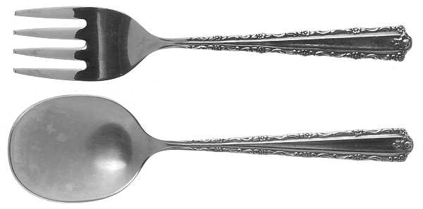 Cherie (Stainless) 2 Pc Baby Set (BF, BS)