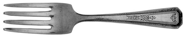 Cheshire (Silverplate, 1925) Baby Fork