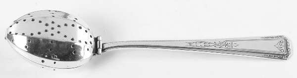 Cheshire (Silverplate, 1925) Solid Individual Overcup Tea Strainer
