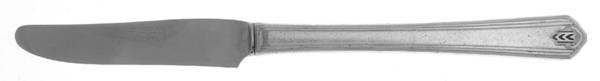 Chevron (Silverplate, 1930) Modern Hollow Grille Knife