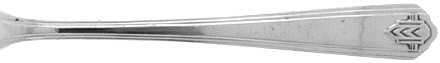 Chevron (Silverplate, 1930) by Oneida Silver