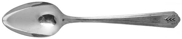 Chevron (Silverplate, 1930) Five O'Clock Teaspoon