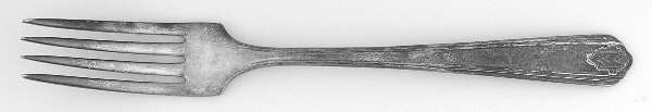 Chevron (Silverplate, 1930) Fork