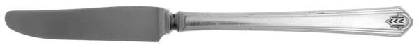Chevron (Silverplate, 1930) New French Hollow Grille Knife