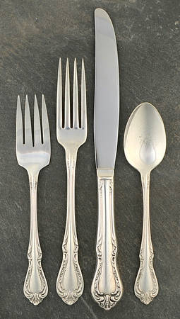 Chalice-Harmony (Silverplate, 1958) 4 Piece Place Setting