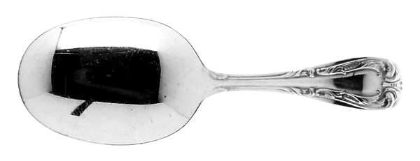 Chalice-Harmony (Silverplate, 1958) Curved Handle Baby Spoon