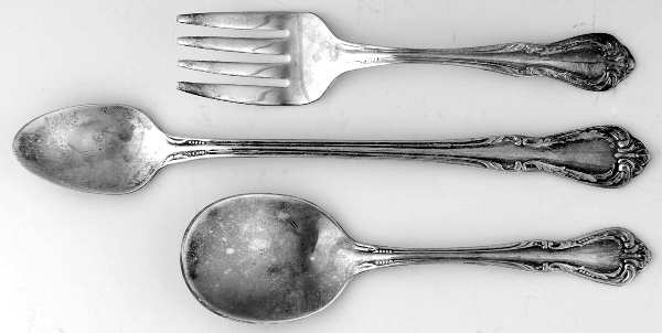 Chalice-Harmony (Silverplate, 1958) 3-Piece Baby Set (BF, BS, INS)