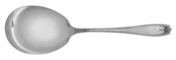 Chippendale (Silverplate, 1919) Solid Smooth Casserole Spoon