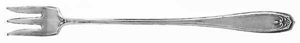 Chippendale (Silverplate, 1919) Cocktail/Seafood Fork