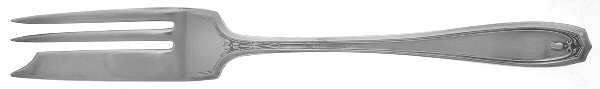 Chippendale (Silverplate, 1919) Individual Pie Fork
