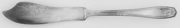Chippendale (Silverplate, 1919) Flat Handle Master Butter Knife