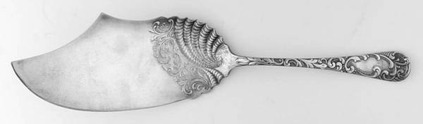 Christine (Silverplate, 1890) Large Solid Fish Serving Knife