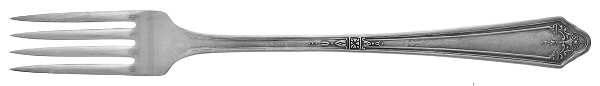 Chatelaine-Sonia (Silverplate, 1930) Grille Fork (Viande)