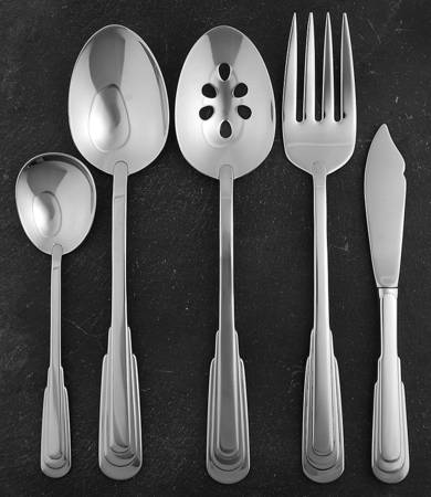 Cityscape (Stainless) 5 Piece Hostess Set
