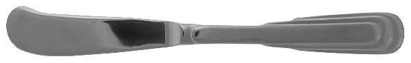 Cityscape (Stainless) Solid Handle Paddle Butter Spreader
