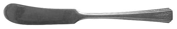 Clarion (Silverplate, 1931) Flat Handle Butter Spreader
