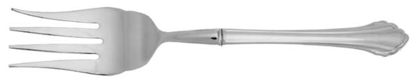 Clarette (Stainless) Cold Meat Fork Large, Stainless Tines HC