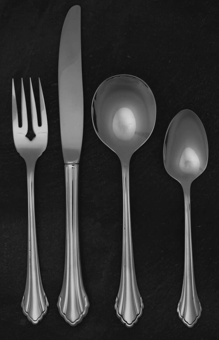 Clarette (Stainless) 4 Piece Place Setting