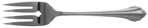 Clarette (Stainless) Medium Solid Cold Meat Serving Fork
