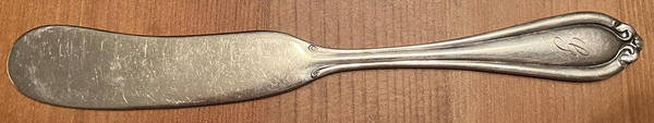 Classic (Silverplate, 1911) Flat Handle Butter Spreader