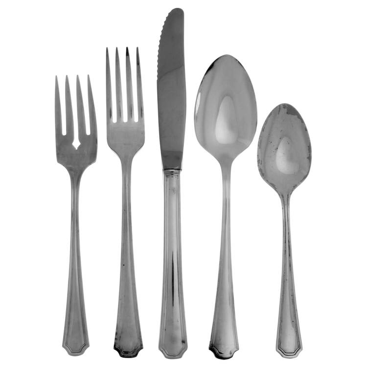 Clairhill-Fairhill (Silverplate, 1978) 40  Piece Estate Set by Oneida Silver