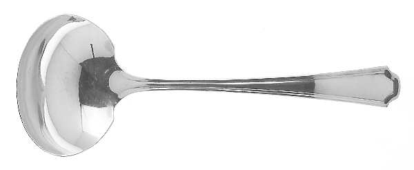 Clairhill-Fairhill (Silverplate, 1978) Solid Gravy Ladle by Oneida Silver