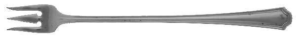 Clairhill-Fairhill (Silverplate, 1978) Cocktail/Seafood Fork by Oneida Silver