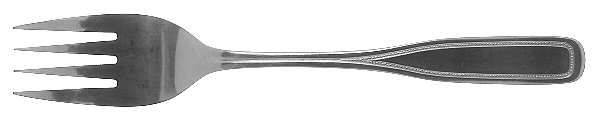 Classic Harmony (Stainless) Medium Solid Cold Meat Serving Fork