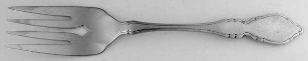 Classic Mood-Deauville-Prescott Medium Solid Cold Meat Serving Fork