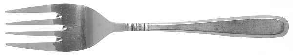 Classic Mood (Stainless, Northland) Medium Solid Cold Meat Serving Fork