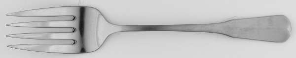 Colonial Artistry (Stainless) Medium Solid Cold Meat Serving Fork