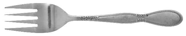 Colonial Boutique (Stainless) Medium Solid Cold Meat Serving Fork