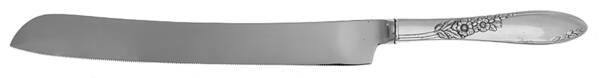 Country Lane (Silverplate, 1954) Wedding Cake Knife with Stainless Blade HC