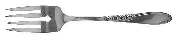 Country Lane (Silverplate, 1954) Individual Salad Fork