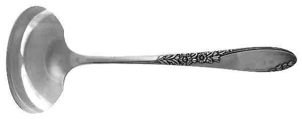 Country Lane (Silverplate, 1954) Solid Gravy Ladle