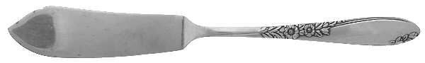 Country Lane (Silverplate, 1954) Flat Handle Master Butter Knife