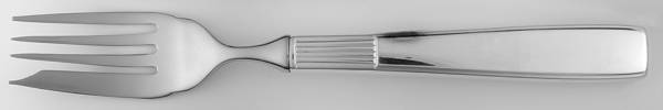 Colebrook (Silverplate) Individual Hollow Fish Fork, Stainless Tines