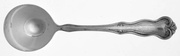 Colonial (Silverplate, 1908) Round Bowl Soup Spoon (Bouillon)