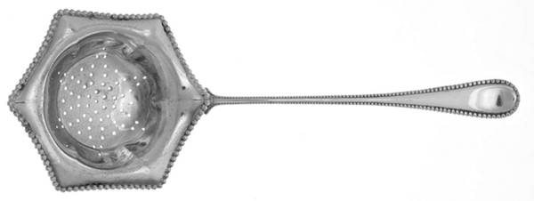 Colonial (Silverplate, 1895) Solid Individual Overcup Tea Strainer