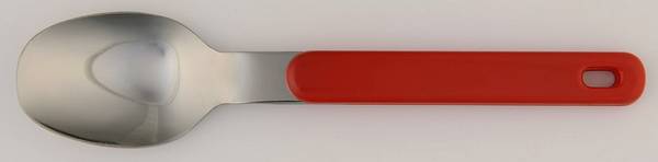 Colormate-Red (Stainless) Place/Oval Soup Spoon