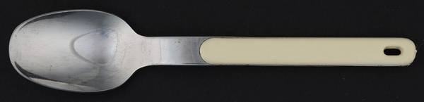 Colormate-White (Stainless) Teaspoon