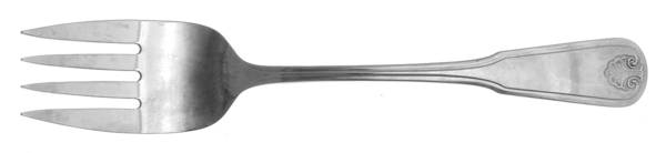 Colonial Mood (Stainless) Small Solid Cold Meat Serving Fork