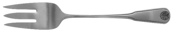 Colonial Mood (Stainless) Medium Solid Cold Meat Serving Fork