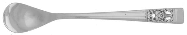 Coronation (Silverplate, 1936, No Mono) Mustard Spoon Solid HC