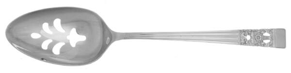 Coronation (Silverplate, 1936, No Mono) Pierced Tablespoon (Serving Spoon) HC
