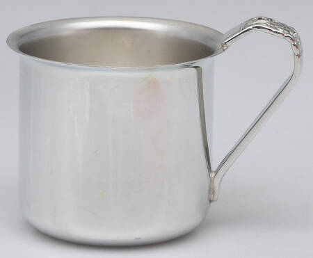 Coronation (Silverplate, 1936, No Mono) Baby Cup with Silverplate Cup and Handle HC